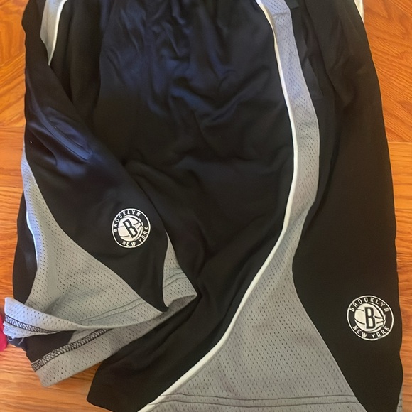 Bundle of 3 Pairs of Men’s Brooklyn Nets Shorts - Picture 2 of 6